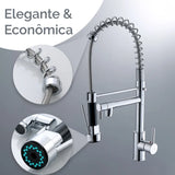 Modern Kitchen Faucet with Versatile Articulated Spray,Wall Mounted Faucet