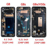 V50S ThinQ LCD For LG G8X G8S G8 LCD Display Screen With Frame For LG G8 LCD Replacement Parts