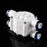 4 Way RO Auto Shut-Off Valve Switch 1/4" Water Purifier Reverse Osmosis System