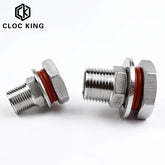 1/4” 3/8” 1/2'' BSP Homebrew Hardware Kettle/Keg Weldless Bulkhead 304 Stainless Steel Fitting DN8 DN10 DN15