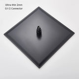 Shower Head 16 Inch Luxury Ultrathin Rainfall Shower Head Stainless Steel Chrome Nickel Bathroom Faucet Accessory