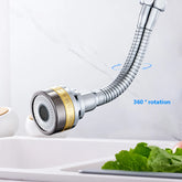 Water Tap Bubbler Extender 360 Rotate Kitchen 3 Mode Universal Kitchen Faucet Nozzle Aerator Water Saving Filter Shower Head