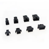 200PCS 2.54mm Pitch 2/3/4/5Pin JST SM Connectors Male and Female Header Plug Housing Pin Connectors Crimp Terminal Adapter