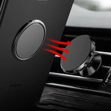 Luxury Spin Rotatable Phone Holder 360 Degree Rotatable Magnet Metal Finger Ring Smartphone Socket For Magnetic Smartphone Stand