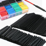 530/127pcs Heat shrink Tubing Thermoresistant Tube 2:1 Wrapping Kit Electrical Connection Wire Cable Insulation Sleeves
