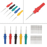 15pcs Automotive Diagnostic Test Probe Puncture Needles Oscilloscope Probe Pins Set Repair Tool Accessories