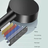 Turbo Bathroom Shower Head Strong Current Shower Heads High Pressure Powerful Rain Shower Head 5 Modes Universal Shower Head Set