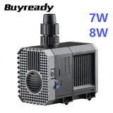 220V 7W 8W 500L/H 600L/H Aquarium Submersible Pump Fish Tank Pumping Circulating Water Pump Pool Filtration Fountain Rockery