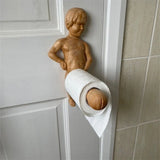 Toilet Roll Holder Priapus Toilet Paper Holder Genitals Paper Towel Holder Wood Bathroom Decorations Bathroom Accessories