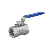 1/4" 3/8" 3/4" 1" 1-1/4"1-1/2" 2” BSPT Stainless Steel SS304 Pipe Ball Valve Female Threaded Sanitary ON-OFF Ball Valve Straight