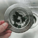 Kitchen Water Sink Filter Sink Mesh Strainer Kitchen Tool Stainless Steel Bathroom Floor Drain Cover Kitchen Sink Filter Screen