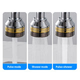 Water Tap Bubbler Extender 360 Rotate Kitchen 3 Mode Universal Kitchen Faucet Nozzle Aerator Water Saving Filter Shower Head