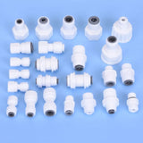 Straight Ro Quick Water Fitting 3/8" Hose Pipe 1/2" Male Female Thread Coupling Connector Water Filter Reverse Osmosis Parts