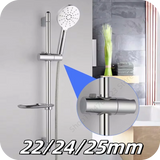 Adjustable Shower Head Holder 18mm~25mm Universal Bathroom Bracket ABS Chrome Plated Hand Shower Rail Slider Clamp