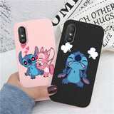 Lilo Stitch Phone Case For Redmi 9A 9AT Camera Protect Soft Cover Silicone Cute Cartoon Funda For Redmi 9A 9 AT Redmi9A 9AT Capa