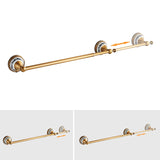 Antique Bronze Bathroom Accessories Sets Towel Shelf Towel Holder Toilet Paper Holder Rove Hook Ceramic Bathroom Products EL3100