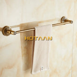 . (24",60cm)Single Towel Bar/Towel Holder,Solid Aluminium,Antique Brass Finish,Wall Mounted Bathroom accessories