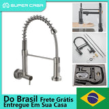 Modern Kitchen Faucet with Versatile Articulated Spray,Wall Mounted Faucet