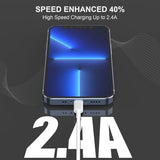 LAIHONEN Car for iPhone Carplay Cable Car Charger Cord USB A to Lightning Cable Fast Charging Data Transfer for iPhone 14 13 12