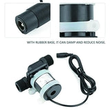 JT-750 DC 12V 24V Brushless Solar Motor Water Pump Water Heater Shower Floor Heating Booster Pump Micro Submersible Water Pump