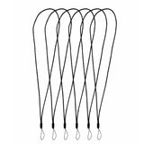 6pcs Universal Nylon Lanyard Multi-purpose Hanging Neck Long Rope for Mobile Phone Portable Game Consoles Pass Cards Lanyard
