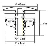 Sink Cover Sink Tap Covers Kitchen Supplies Tap Hole Stopper 49mm Blanking Plug Faucet Hole Cover Decorative Cover Hardware Part