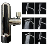 New 6 Modes Kitchen Faucet Waterfall Spout Splash-Proof Universal 360° Rotating Aerator Multi-Function Faucet Spout Extender