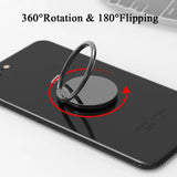 Luxury Spin Rotatable Phone Holder 360 Degree Rotatable Magnet Metal Finger Ring Smartphone Socket For Magnetic Smartphone Stand