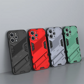 For Xiaomi Redmi 12 Case for Xiaomi Redmi 12 Cover Protective Punk Armor Capa Shell Kickstand Phone Cover for Xiaomi Redmi 12 4G