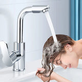 Rotatable Basin Faucet For Kitchen and Bathroom Dual-use Splash-proof Hot and Cold Water Faucet