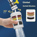 Water Faucet Filter Household Kitchen Home Faucet Mini Tap Water Clean Purifier Filter Filtration Cartridge Carbon Filter