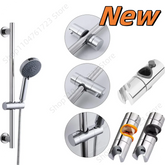 Adjustable Shower Head Holder 18mm~25mm Universal Bathroom Bracket ABS Chrome Plated Hand Shower Rail Slider Clamp