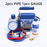 150W Vacuum Pump FY-1H-N Air Conditioni Add Fluoride Tool Vacuum Pump Set With Refrigerant Table Pressure Gauge Refrigerant Tube
