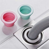 Household Sewer Pipe Seal Ring Anti-odor Telescopic Washing Machine Floor Drain Plug Connector Kitchen Bathroom Pipe Accessories