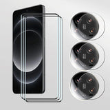 9D Tempered Glass film For Xiaomi 14 Ultra Screen Protector Anti-Scratch Front Film For Xiaomi 14Ultra Soft Camera film