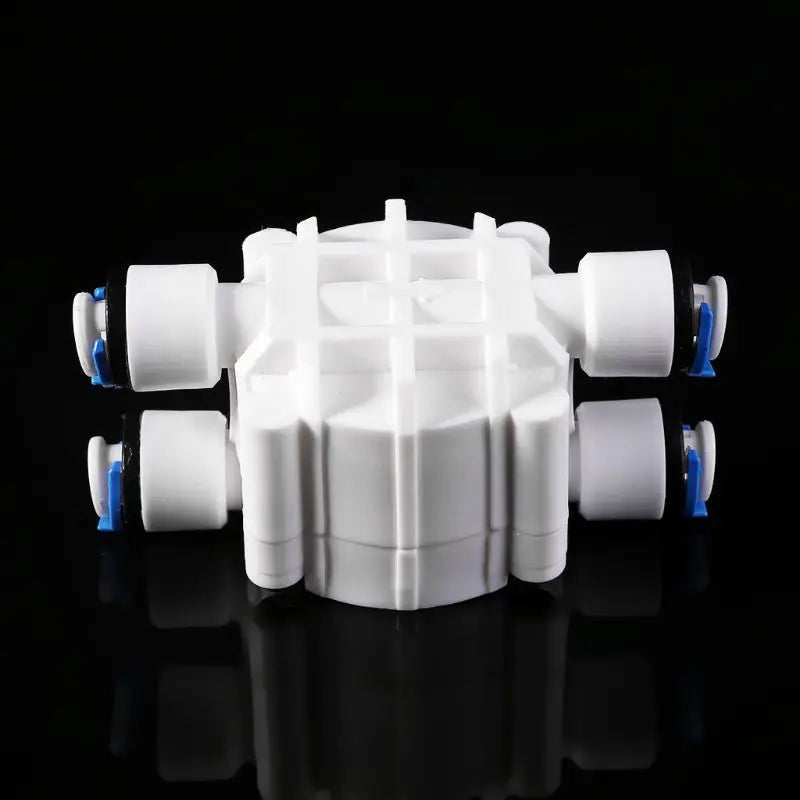 4 Way RO Auto Shut-Off Valve Switch 1/4" Water Purifier Reverse Osmosis System