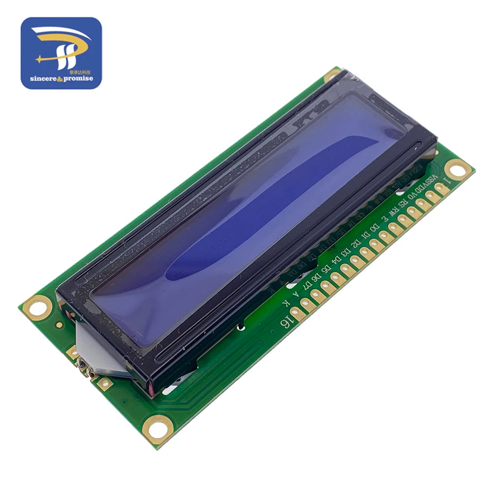 1602 16x2 HD44780 for Arduino Character 5V LCD Blue Screen 1602A IIC/I2C Serial PCF8574 Interface Adapter Plate Module DIY KIT