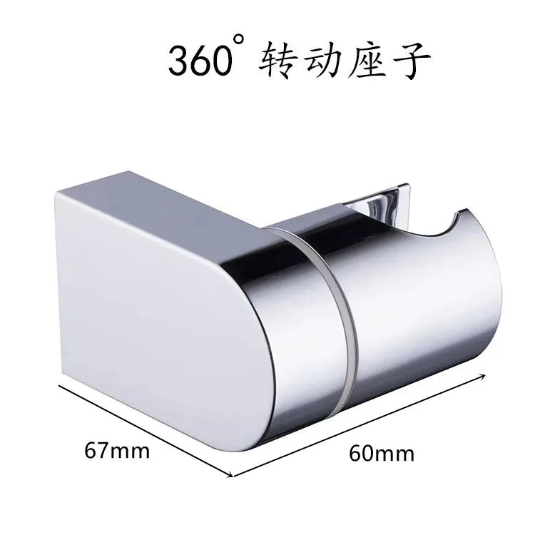 1PCS Shower Head Holder Wall Mounted ABS Shower Mounting Brackets Adjustable Faucet Sprinkler Fixation Base Bathroom Accessories