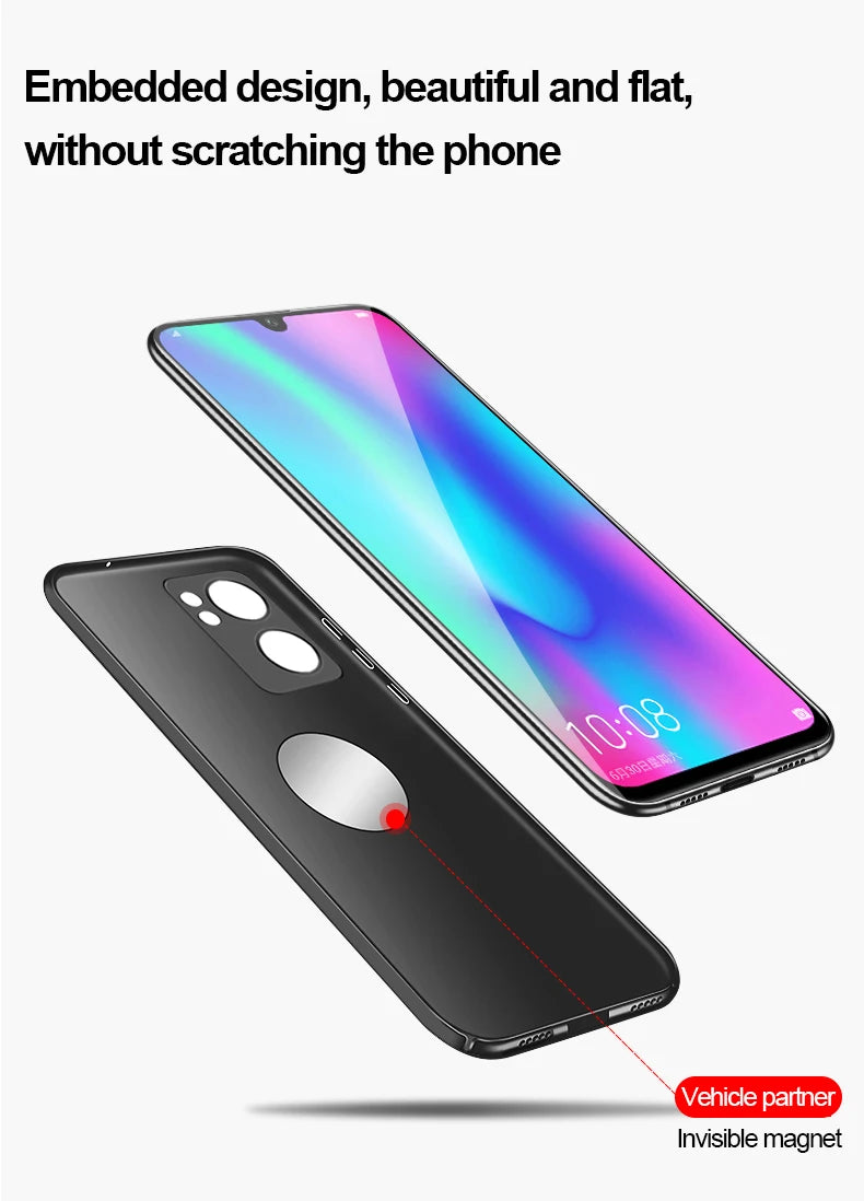 Invisible Magnetic Car Case For iPhone 13 14 15 11 12 Pro Max Ultra Thin Hard Plastic Protection Cover For iPhone 13 15 Pro Max