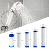 PP Cotton Filter Shower Head Replacement Filters Cartridge Water Purification for Most Hand Held Bath Sprayer Bathroom Accessory