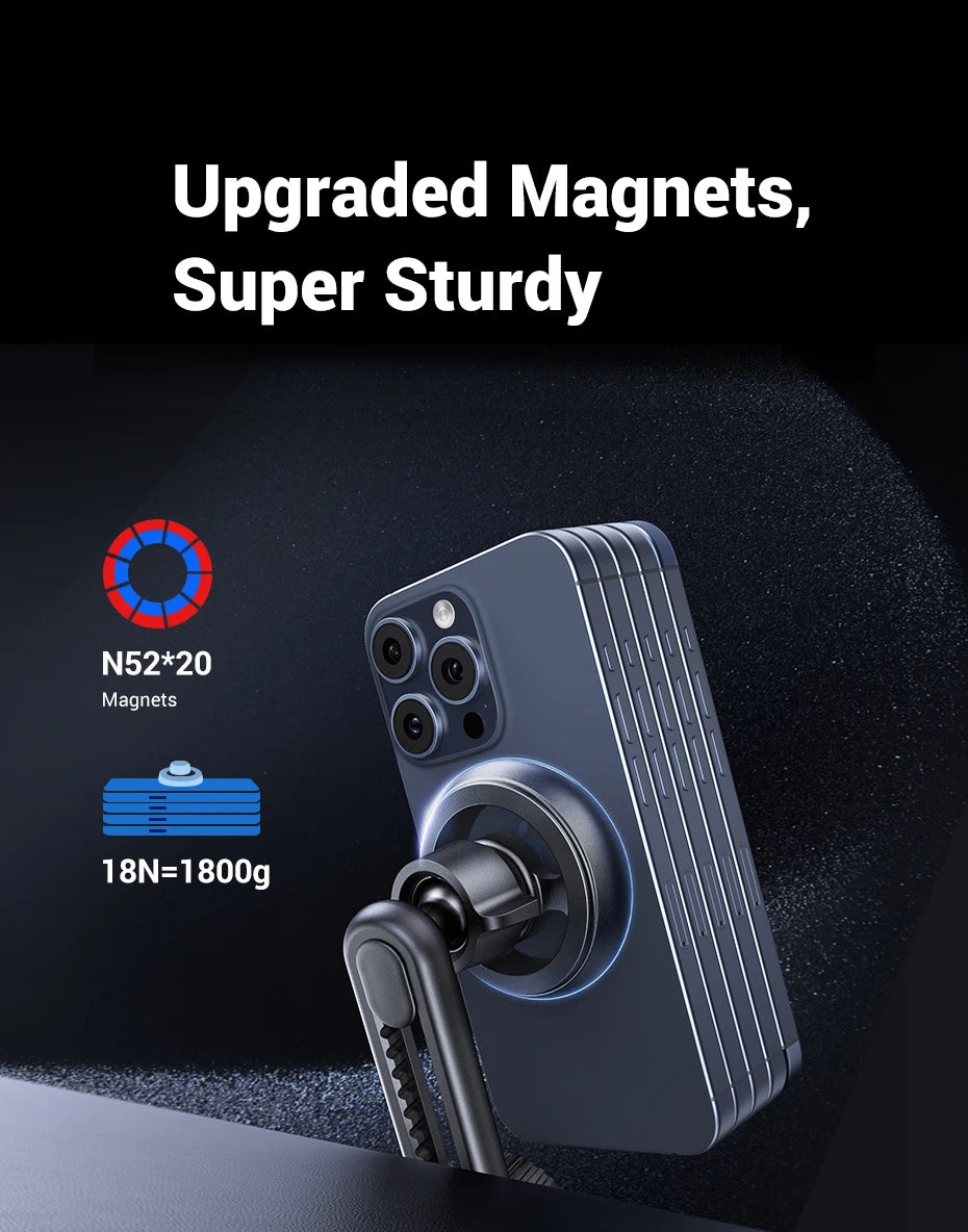 UGREEN Magnetic Car Phone Holder Magsafe Air Vent Phone Stand Unviersal For iPhone 16 15 14 Pro Max Xiaomi Samsung Strong Magnet