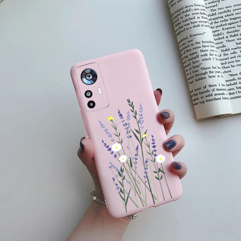 For Xiaomi 12T Case On Xiaomi 12T Pro Back Cover Cute Cartoon Silicone Soft TPU Protective Bumper For Xiaomi 12Tpro Phone Fundas