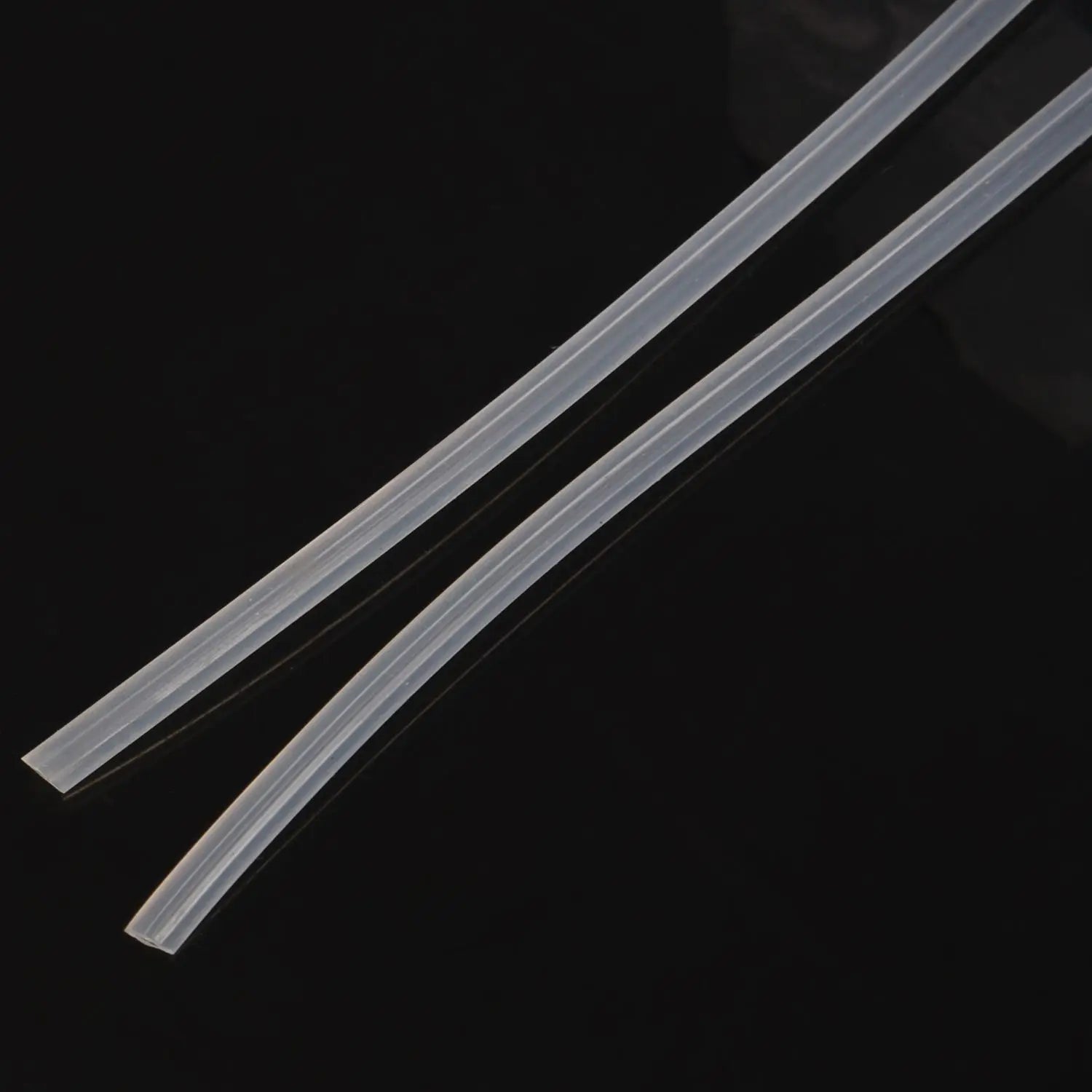 1mm x 3mm Silicone Food Grade Tube Beer Water Air Hose Pipe 2 Meters