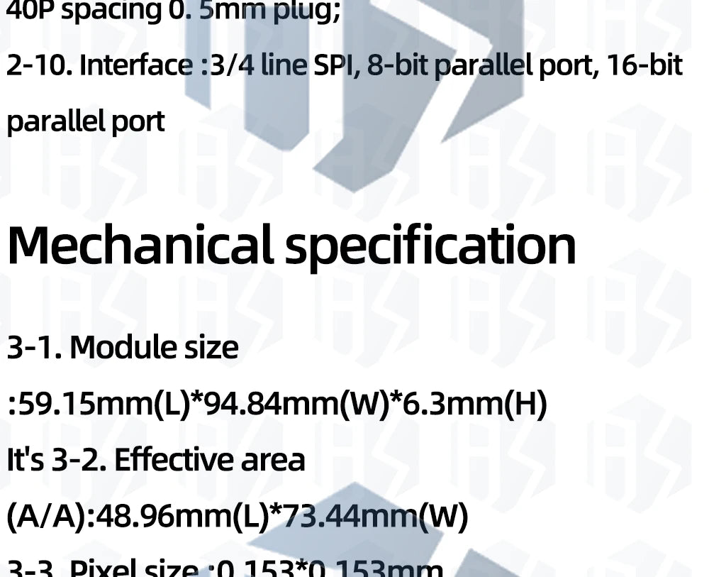 3.5 Inch 320x480 SPI TFT Serial Port Module 5V/3.3V PCB Adapter ST7796S LCD Display For Arduino