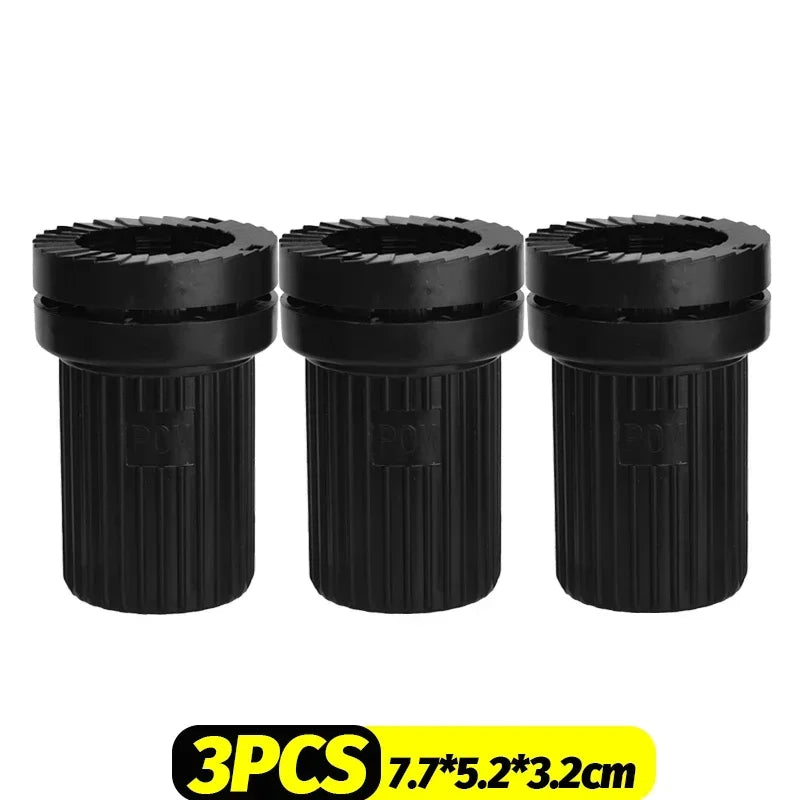 1-3PCS Faucet Quick Install Fastener Anti-loosing Fixed Base Nut Kitchen Bathroom Washing Basin Fixing Fitting Kit Repair Tool