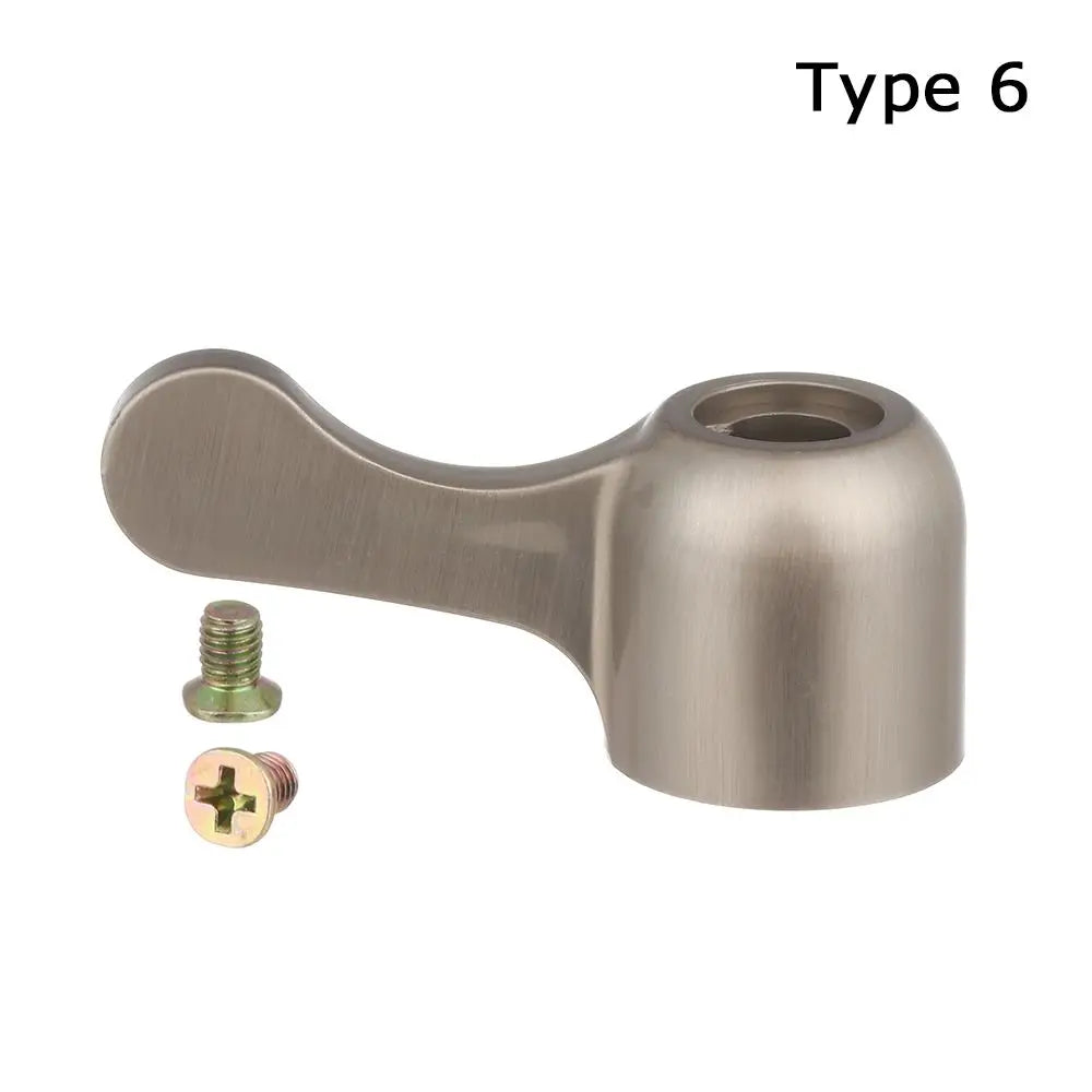 1Pcs Faucet Handle Switch Handle Accessories Triangle Valve Small Spout Dish Basin Single Cold Quick Open Valve Core Handwheel