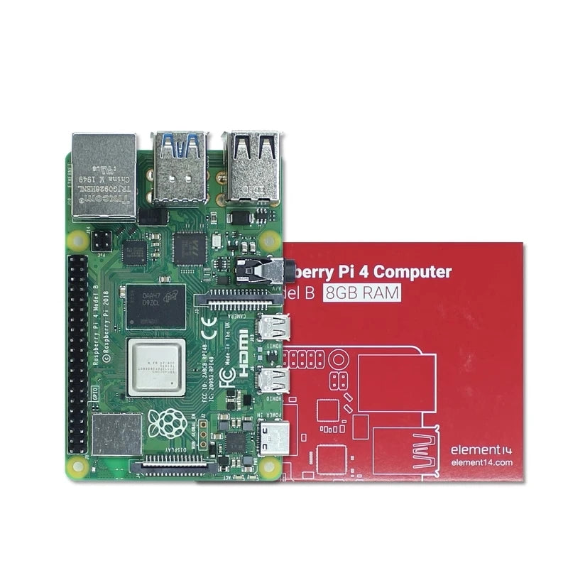Raspberry Pi 4 Model B 4B RAM 1GB 2GB 4GB 8GB Core 1.5Ghz 4K High Resolution Dual Displays Bluetooth 5.0 New original stock