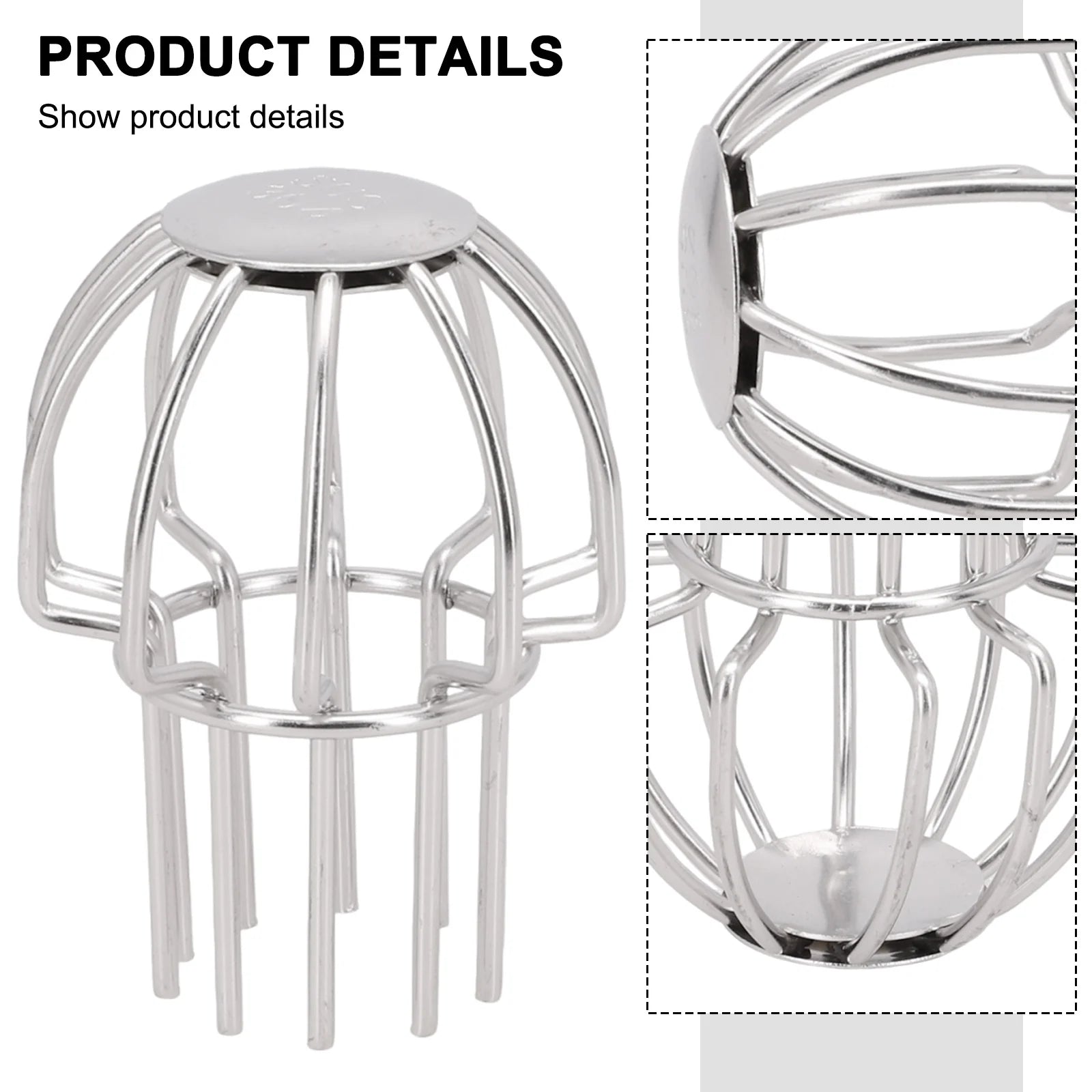 Strainer Garden Landscaping Floor Drain Gutter Guard Stainless Steel Gutter Leaf Guard Mesh Cover For Quick Drainage Clog