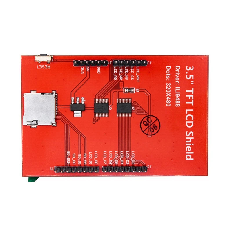 3.5 Inch IPS Touch Screen TFT LCD Display Module 3.5" 320X480 ILI9488 LCD Sheild for Arduino UNO Mega260 DUE Development Board