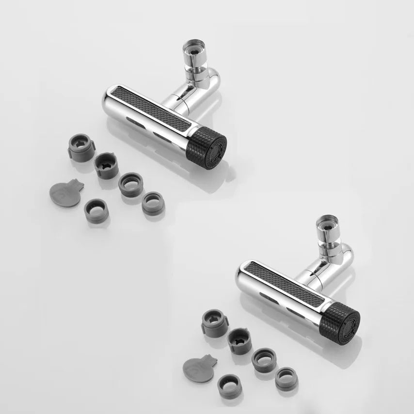 New 6 Modes Kitchen Faucet Waterfall Spout Splash-Proof Universal 360° Rotating Aerator Multi-Function Faucet Spout Extender
